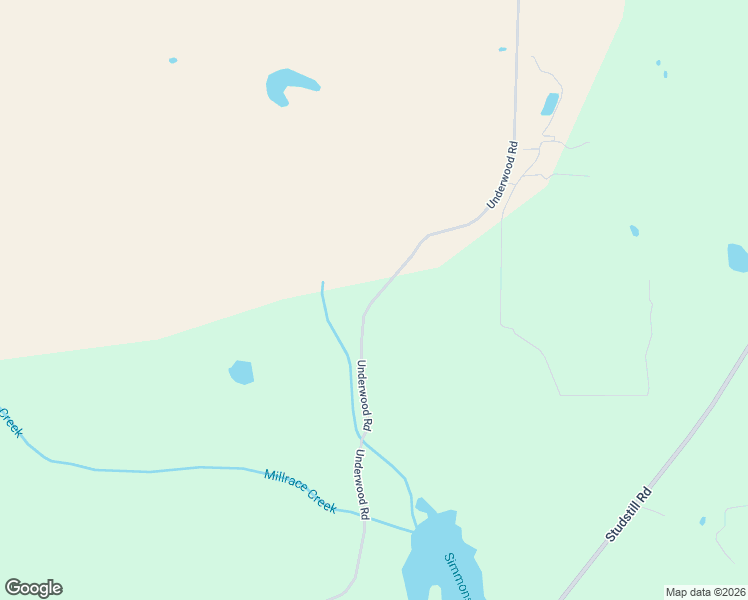 map of restaurants, bars, coffee shops, grocery stores, and more near Underwood Road in Brooks County