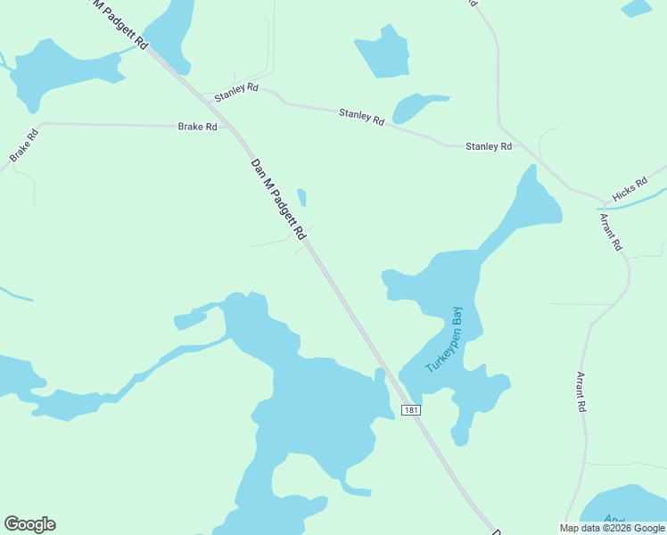 map of restaurants, bars, coffee shops, grocery stores, and more near 1781 County Road 181 in Westville