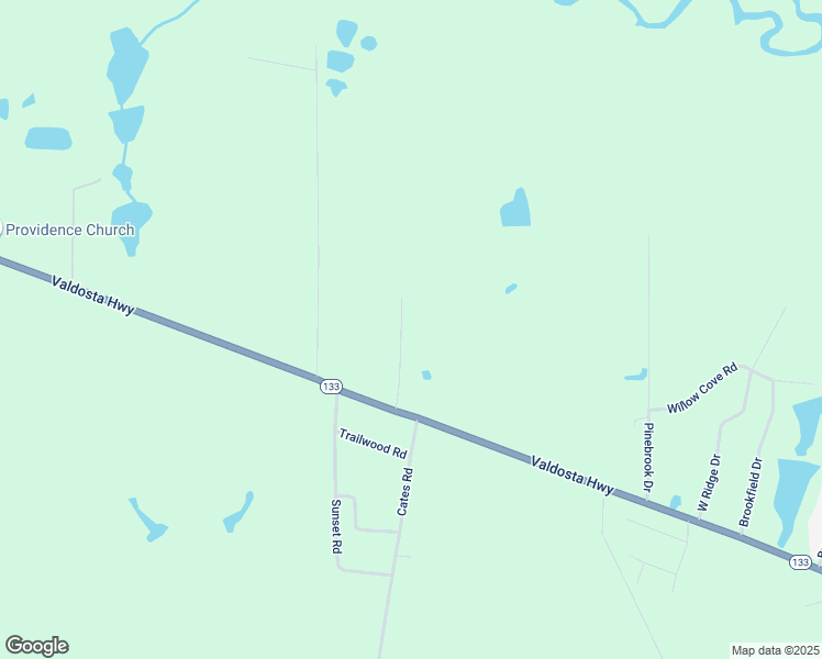 map of restaurants, bars, coffee shops, grocery stores, and more near 180 Craig Lane in Valdosta
