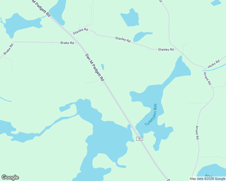 map of restaurants, bars, coffee shops, grocery stores, and more near 1781 County Road 181 in Westville