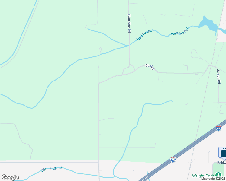 map of restaurants, bars, coffee shops, grocery stores, and more near 9025 Gimley in Creola