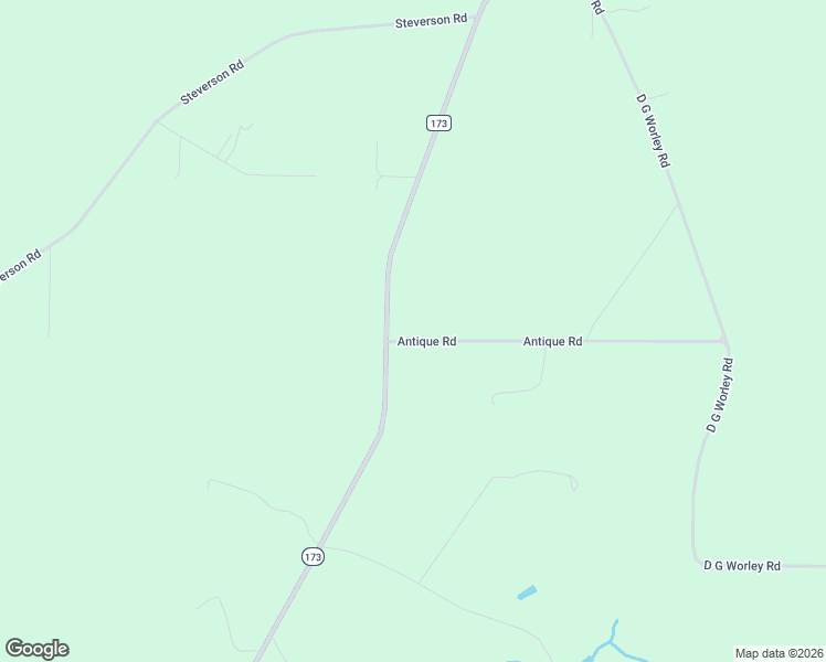 map of restaurants, bars, coffee shops, grocery stores, and more near Antique Road in Graceville