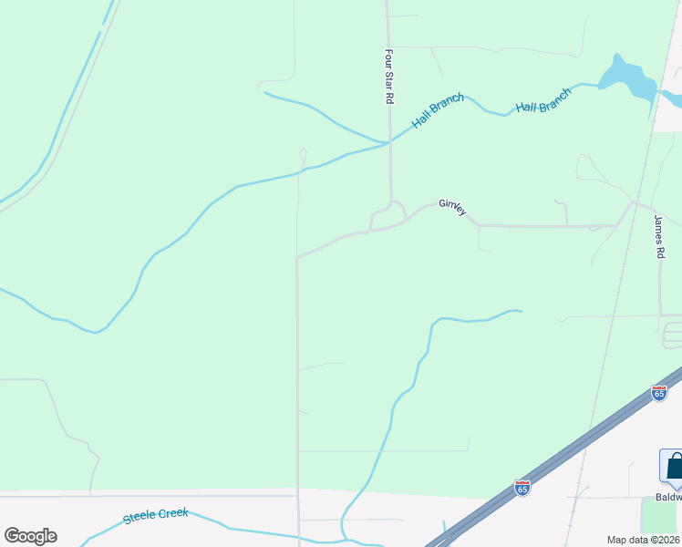 map of restaurants, bars, coffee shops, grocery stores, and more near 9025 Gimley in Creola