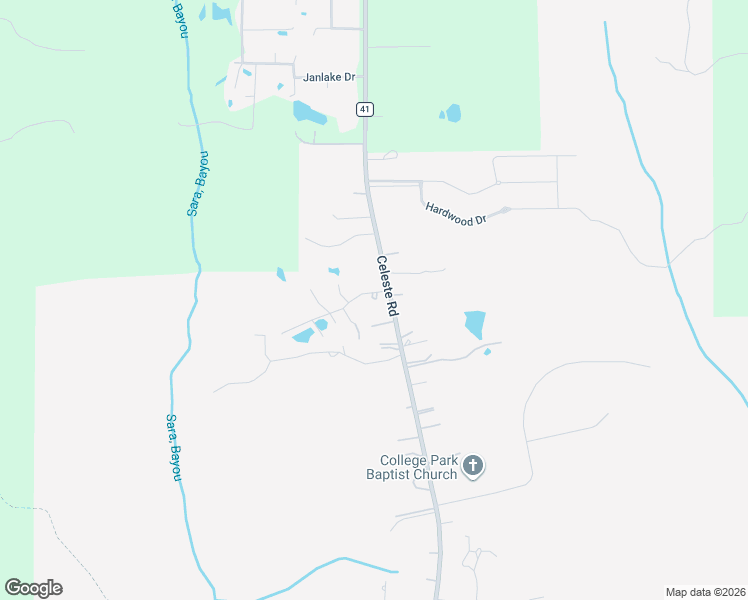 map of restaurants, bars, coffee shops, grocery stores, and more near 8884 Celeste Oaks Court South in Saraland