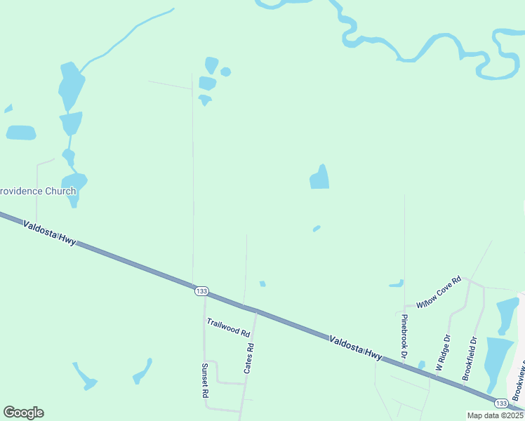 map of restaurants, bars, coffee shops, grocery stores, and more near 180-298 Craig Lane in Valdosta