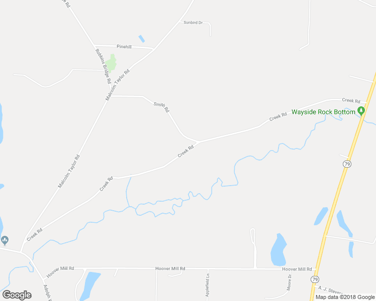 map of restaurants, bars, coffee shops, grocery stores, and more near 3134 Creek Road in Bonifay