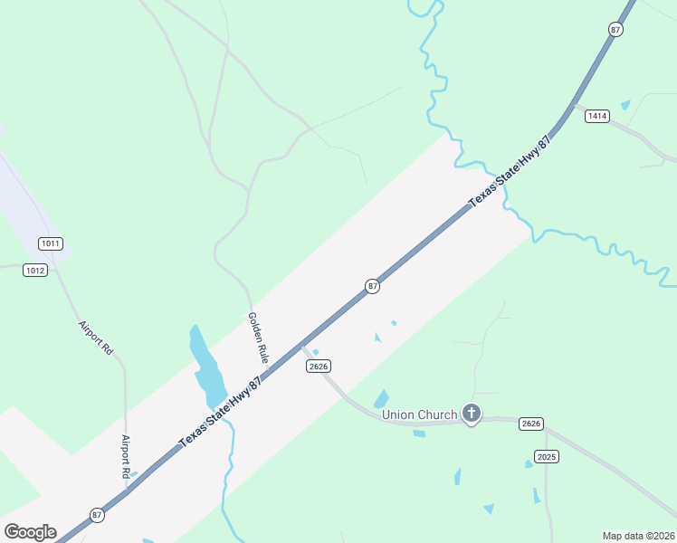 map of restaurants, bars, coffee shops, grocery stores, and more near 3508 Texas 87 in Newton