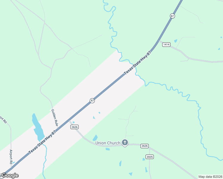 map of restaurants, bars, coffee shops, grocery stores, and more near 3508 Texas 87 in Newton