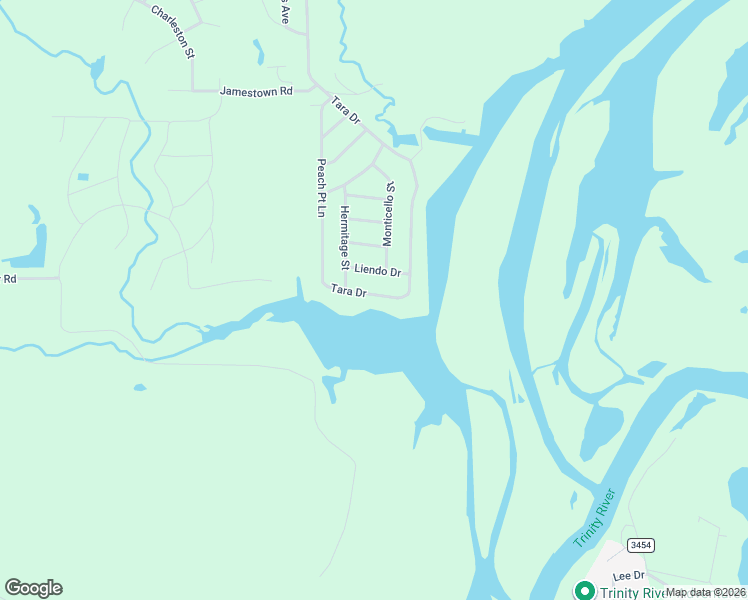 map of restaurants, bars, coffee shops, grocery stores, and more near 1445 Tara Drive in Trinity