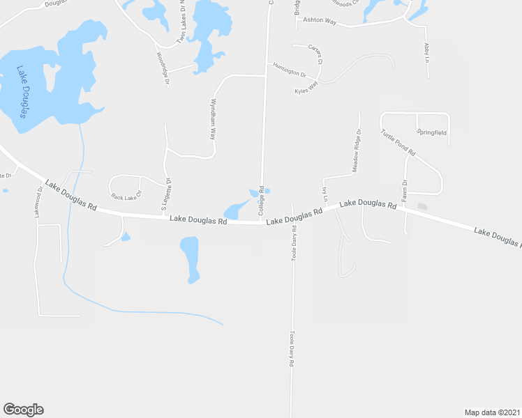 map of restaurants, bars, coffee shops, grocery stores, and more near 1960 College Road in Bainbridge