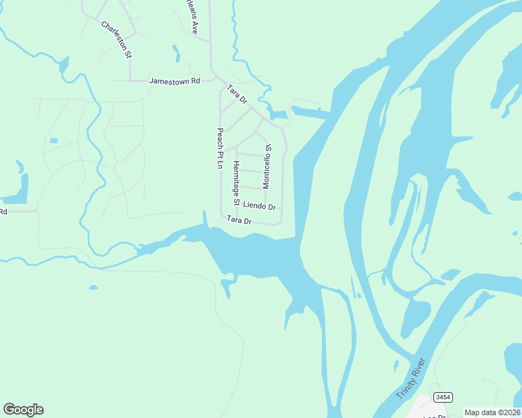 map of restaurants, bars, coffee shops, grocery stores, and more near 1445 Tara Drive in Trinity