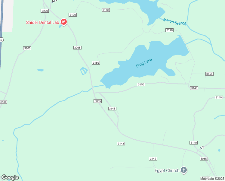 map of restaurants, bars, coffee shops, grocery stores, and more near 265 County Road 3150 in Colmesneil