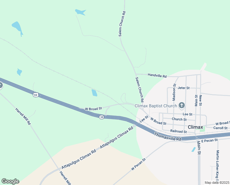 map of restaurants, bars, coffee shops, grocery stores, and more near 136-146 Railroad Lane in Climax