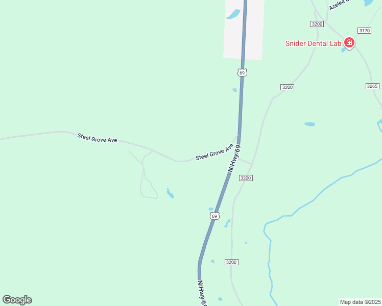 map of restaurants, bars, coffee shops, grocery stores, and more near 4669 County Road 2780 in Colmesneil