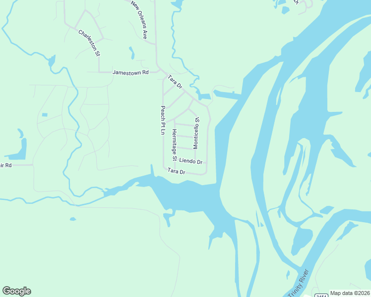 map of restaurants, bars, coffee shops, grocery stores, and more near 290 Monticello Street in Trinity