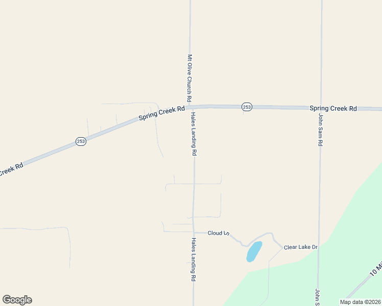 map of restaurants, bars, coffee shops, grocery stores, and more near 163 Hales Landing Road in Bainbridge