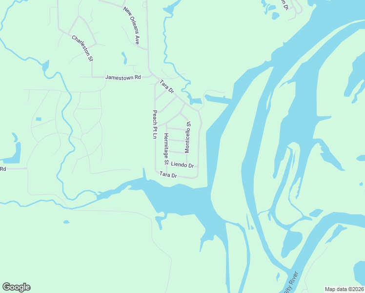 map of restaurants, bars, coffee shops, grocery stores, and more near 290 Monticello Street in Trinity
