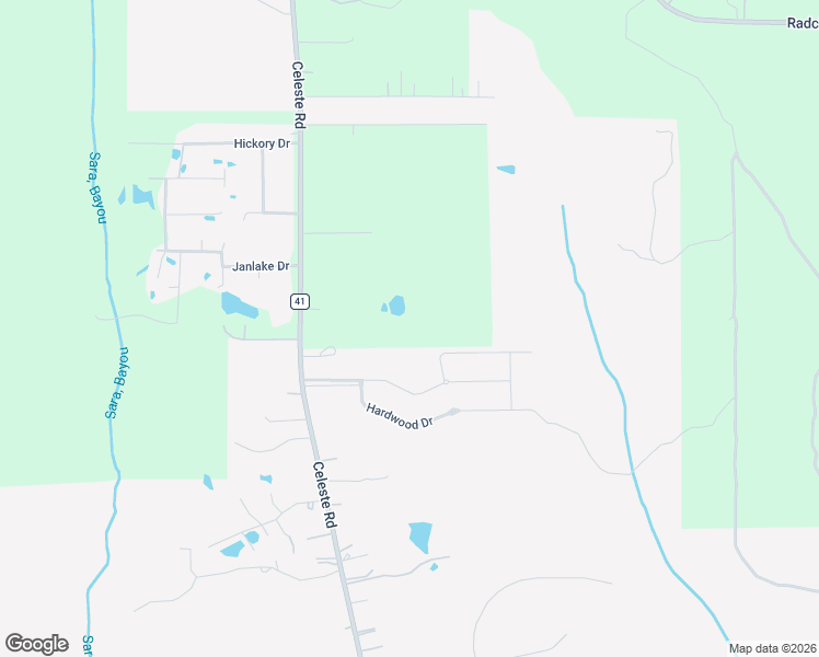 map of restaurants, bars, coffee shops, grocery stores, and more near 9180 Celeste Road in Saraland