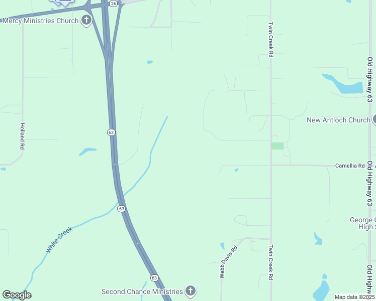map of restaurants, bars, coffee shops, grocery stores, and more near 174 Timberidge Road in Lucedale