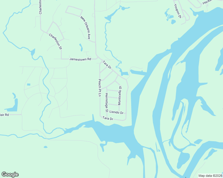 map of restaurants, bars, coffee shops, grocery stores, and more near 13728-13738 Thornton St in Trinity