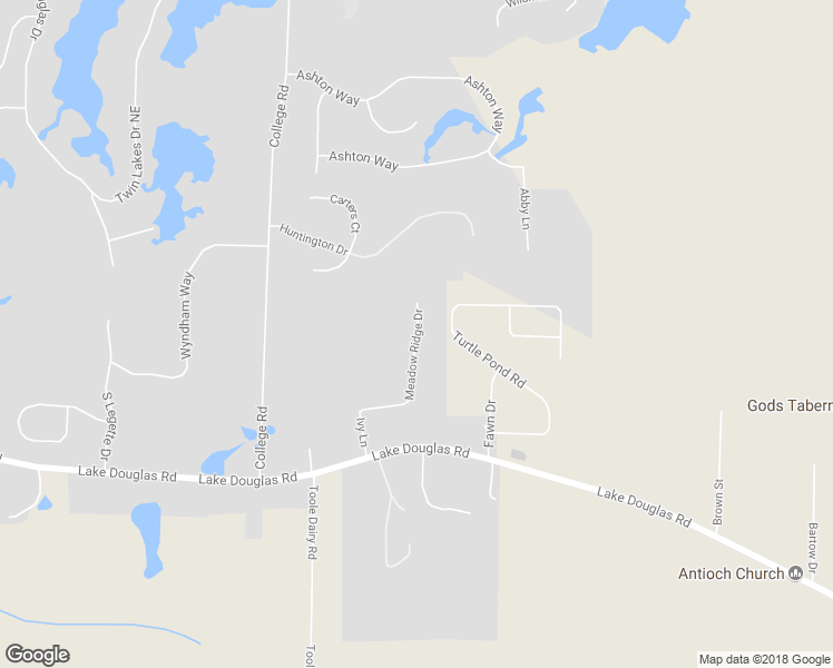 map of restaurants, bars, coffee shops, grocery stores, and more near 1019 Meadow Ridge Drive in Bainbridge