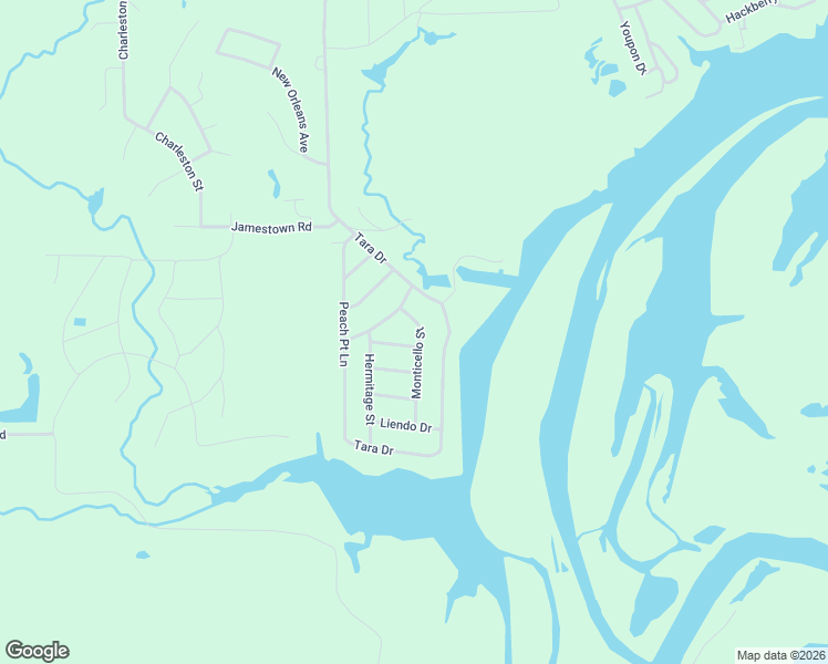 map of restaurants, bars, coffee shops, grocery stores, and more near 119 Monticello Street in Trinity
