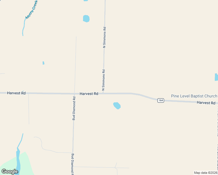 map of restaurants, bars, coffee shops, grocery stores, and more near 3018 Harvest Road in Jay