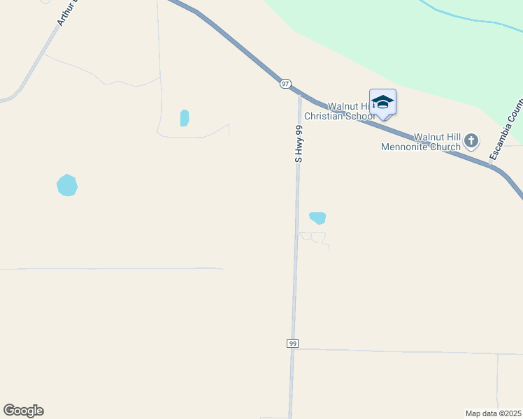 map of restaurants, bars, coffee shops, grocery stores, and more near 440 South Highway 99 in Walnut Hill