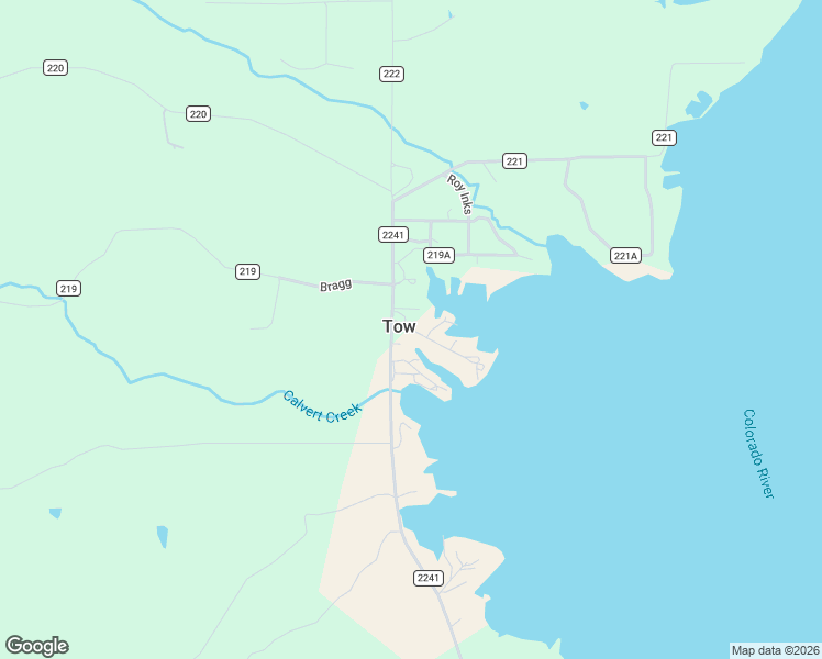 map of restaurants, bars, coffee shops, grocery stores, and more near in Tow