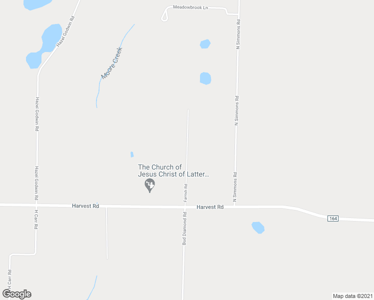 map of restaurants, bars, coffee shops, grocery stores, and more near 3451 Farrish Road in Jay