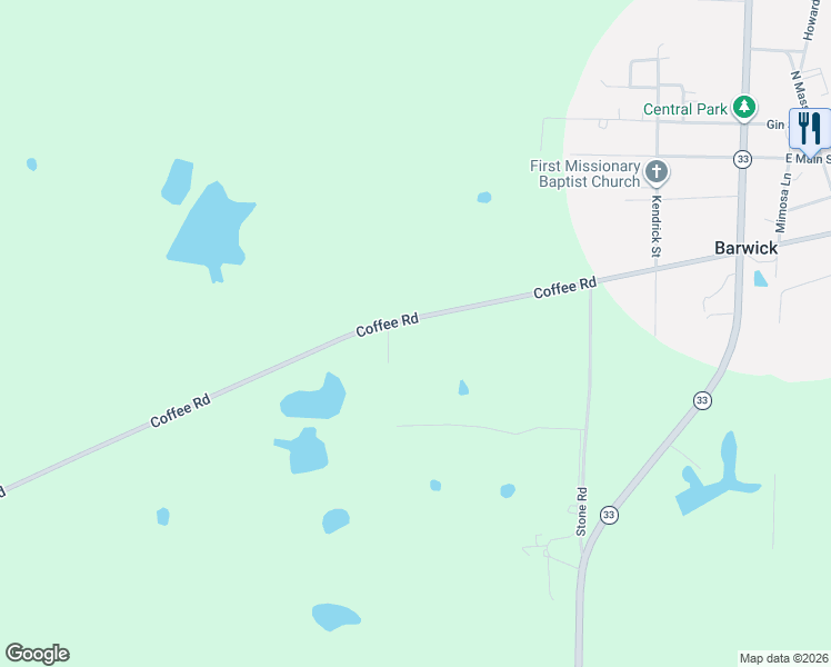 map of restaurants, bars, coffee shops, grocery stores, and more near 7403 Coffee Road in Boston