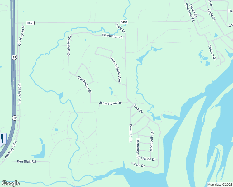map of restaurants, bars, coffee shops, grocery stores, and more near 686 Tara Drive in Trinity