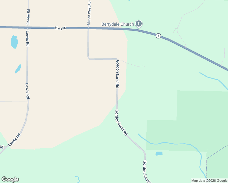 map of restaurants, bars, coffee shops, grocery stores, and more near 3685-3791 Gordon Land Road in Jay