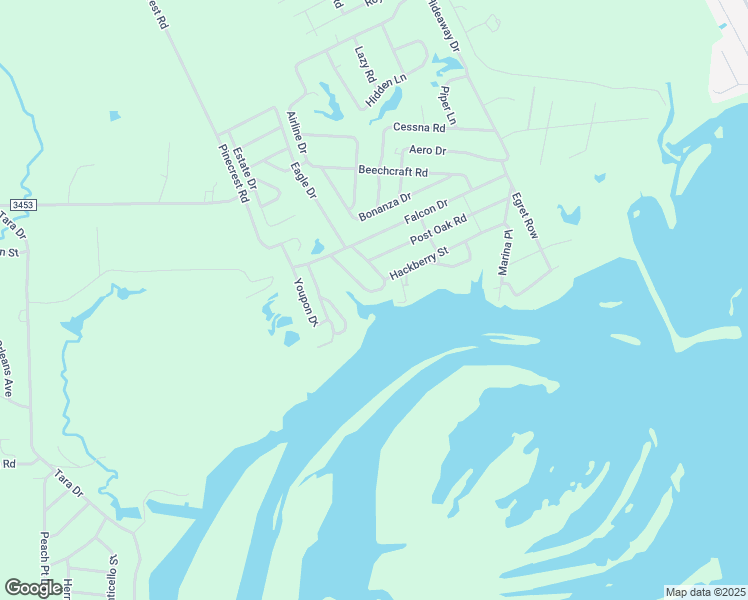 map of restaurants, bars, coffee shops, grocery stores, and more near 248 Hackberry Street in Trinity