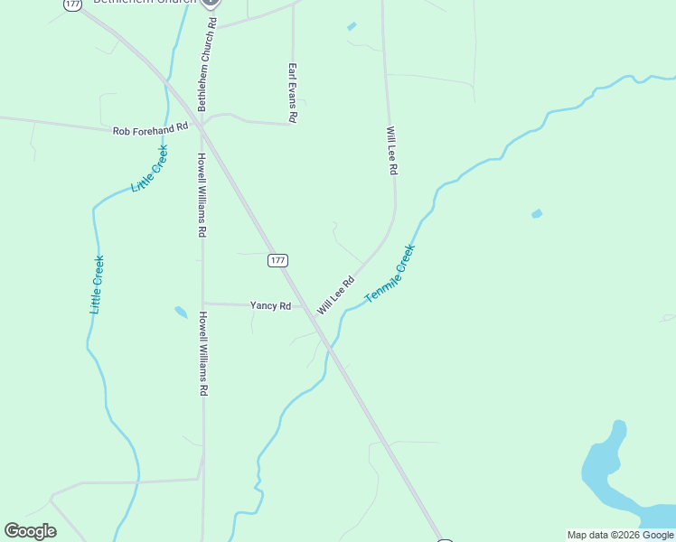 map of restaurants, bars, coffee shops, grocery stores, and more near 1695 Will Lee Road in Bonifay