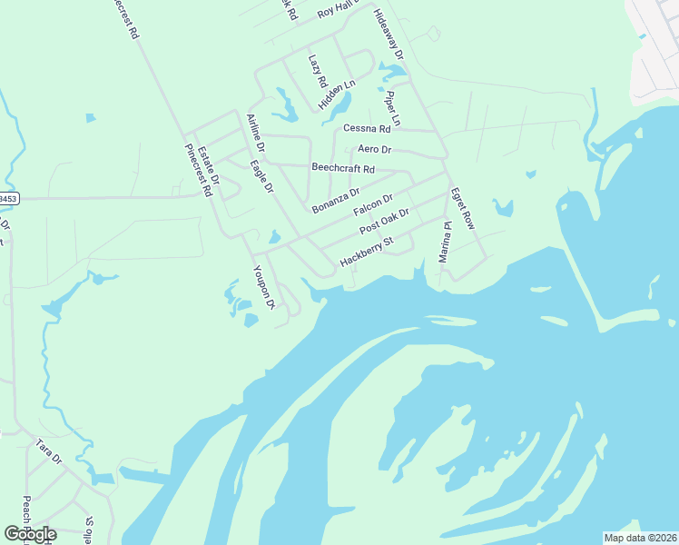 map of restaurants, bars, coffee shops, grocery stores, and more near 248 Hackberry Street in Trinity