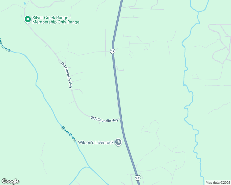 map of restaurants, bars, coffee shops, grocery stores, and more near 9775 U.S. 45 in Chunchula