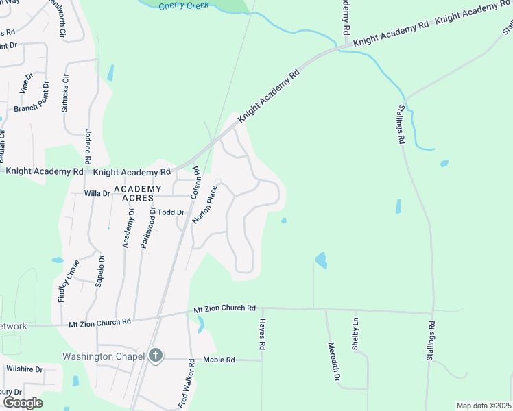 map of restaurants, bars, coffee shops, grocery stores, and more near 3691 Knights Mill Drive in Valdosta
