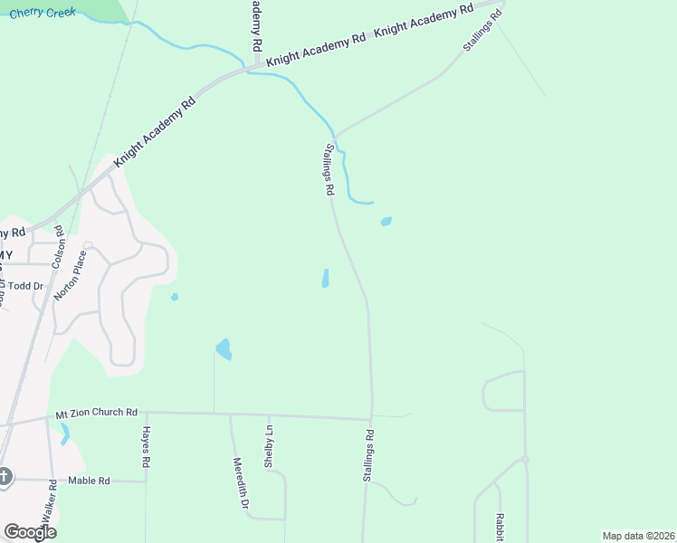 map of restaurants, bars, coffee shops, grocery stores, and more near 3215 Stallings Road in Valdosta