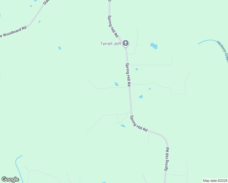 map of restaurants, bars, coffee shops, grocery stores, and more near 499 Spring Hill Road in Poplarville