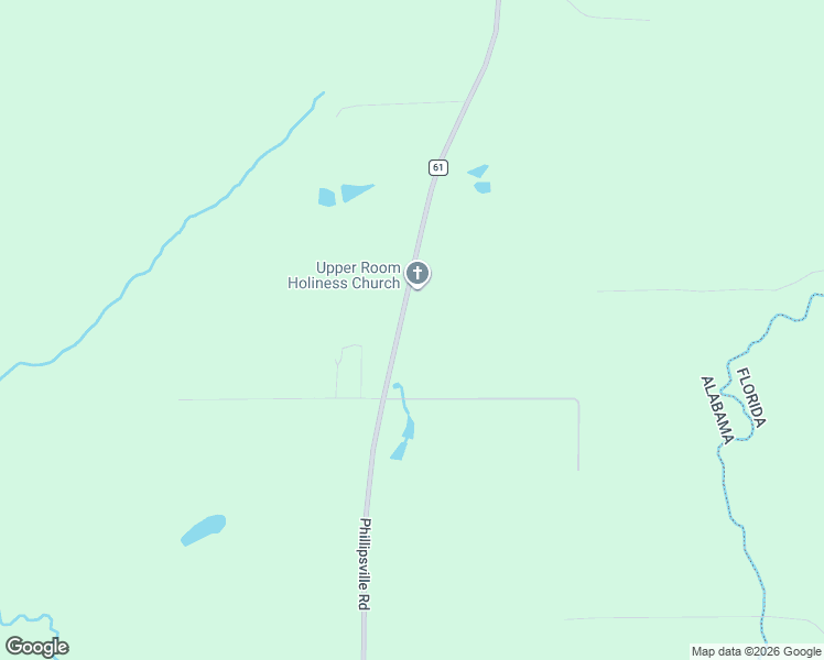 map of restaurants, bars, coffee shops, grocery stores, and more near 46110 Phillipsville Road in Bay Minette