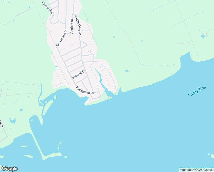 map of restaurants, bars, coffee shops, grocery stores, and more near 230 Cove View Drive in Trinity