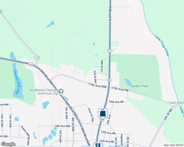map of restaurants, bars, coffee shops, grocery stores, and more near 1863 2nd Street Northwest in Cairo