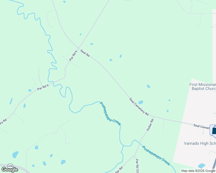 map of restaurants, bars, coffee shops, grocery stores, and more near in Varnado