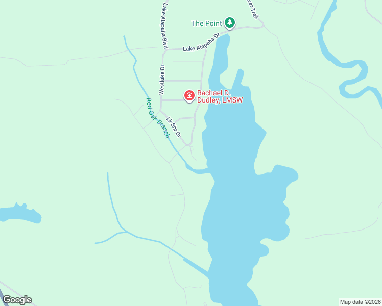 map of restaurants, bars, coffee shops, grocery stores, and more near 6014 Red Oak Point in Naylor