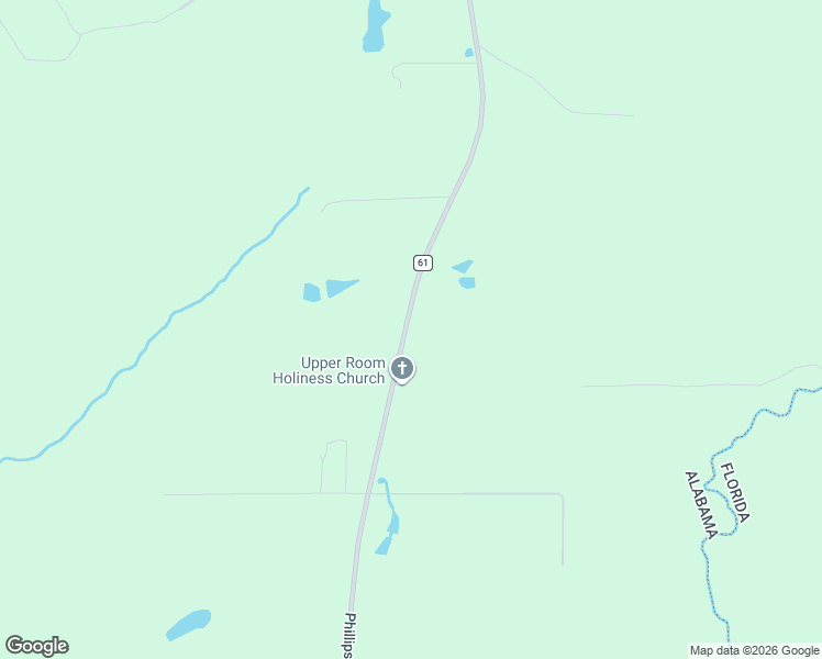 map of restaurants, bars, coffee shops, grocery stores, and more near 46385 Phillipsville Road in Bay Minette