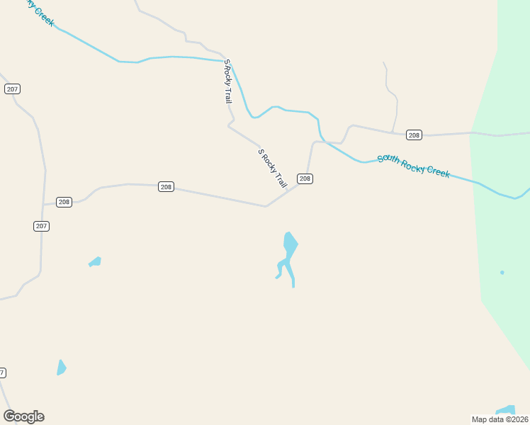 map of restaurants, bars, coffee shops, grocery stores, and more near County Road 208 in Burnet