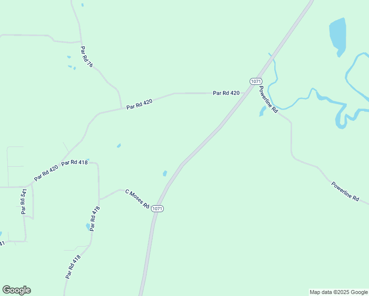 map of restaurants, bars, coffee shops, grocery stores, and more near 25579 Louisiana 1071 in Angie