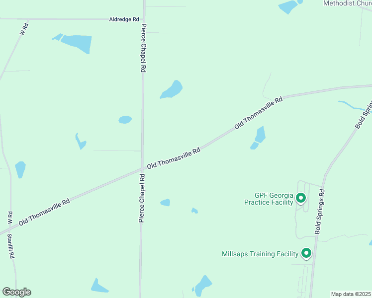 map of restaurants, bars, coffee shops, grocery stores, and more near 1185 Old Thomasville Road in Cairo