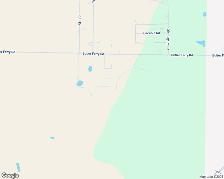 map of restaurants, bars, coffee shops, grocery stores, and more near 124 Doerun Place in Bainbridge